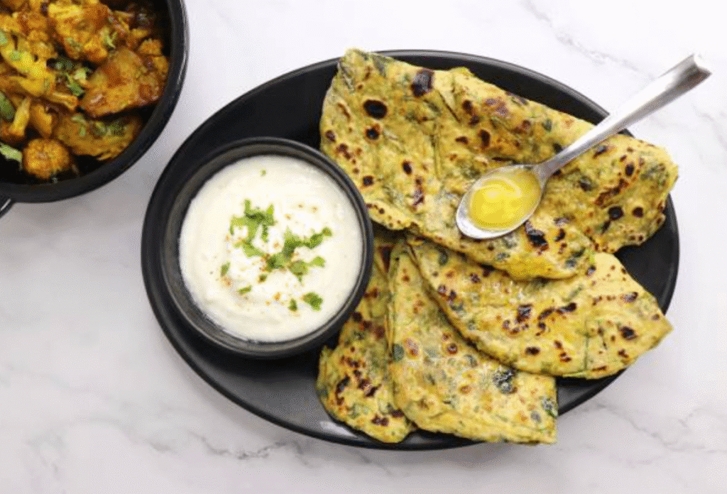 धनिया पुदीना पराठा | Dhania Pudina Paratha Best Recipe in Hindi 2025