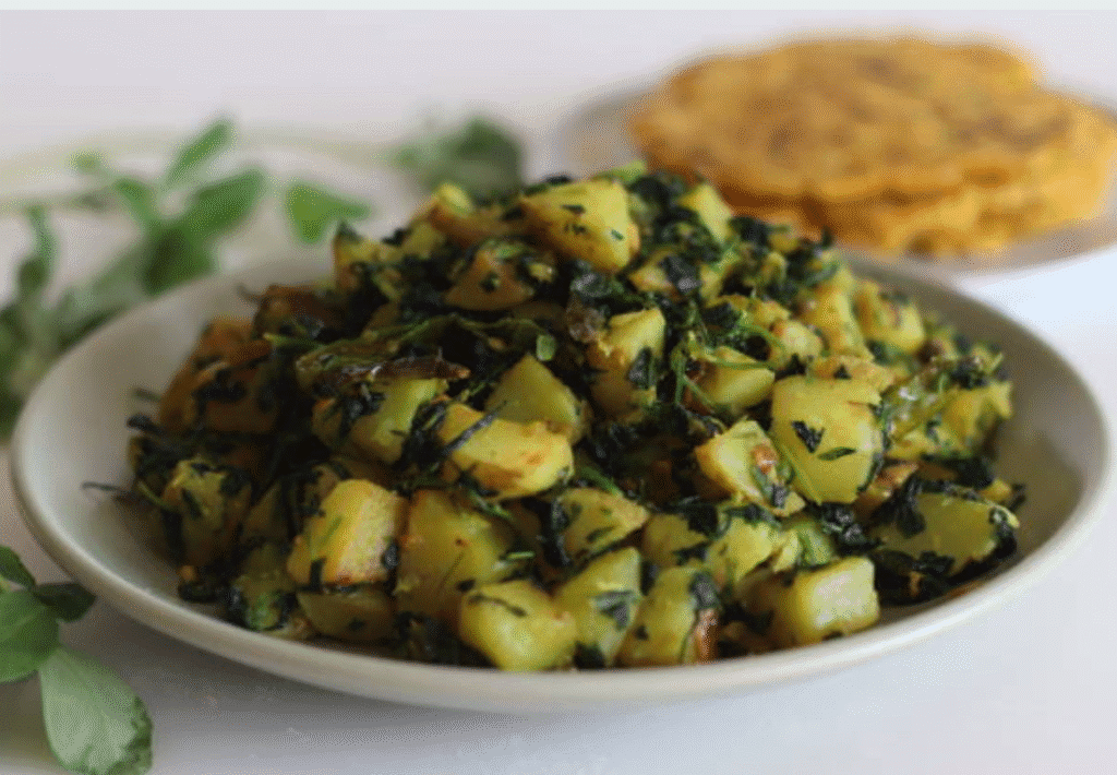 मेथी आलू की सब्जी | Methi Aloo Ki Best Sabzi 2025