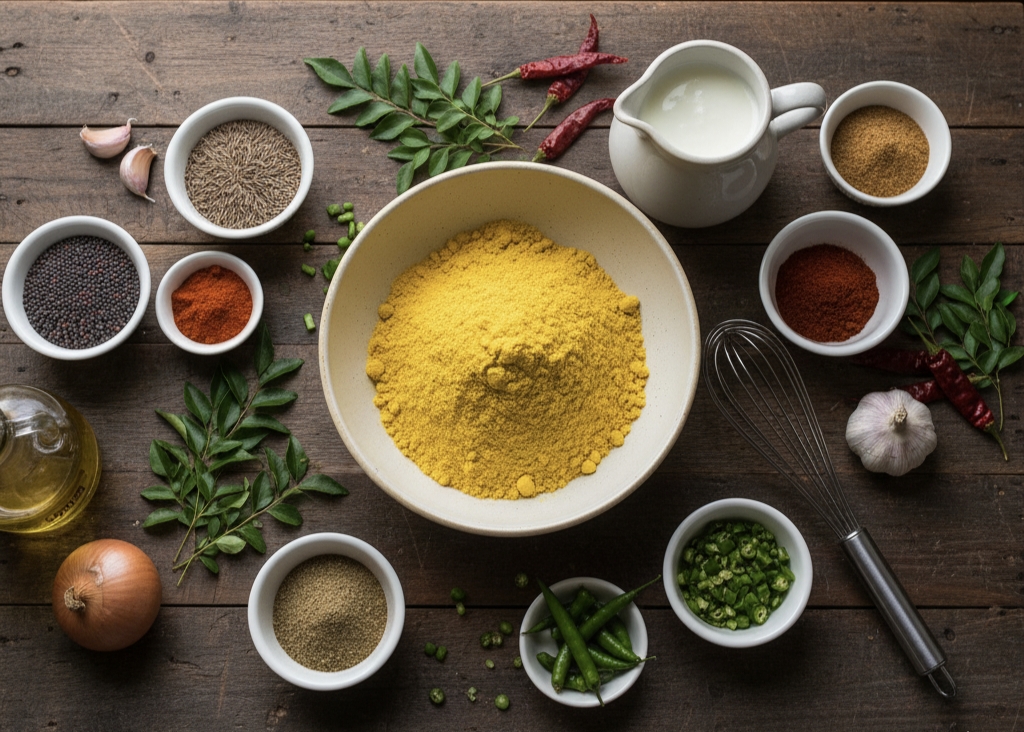 बेसन की कढ़ी और रोटी रेसिपी | Besan Kadhi aur Roti Best Recipe in Hindi 2025