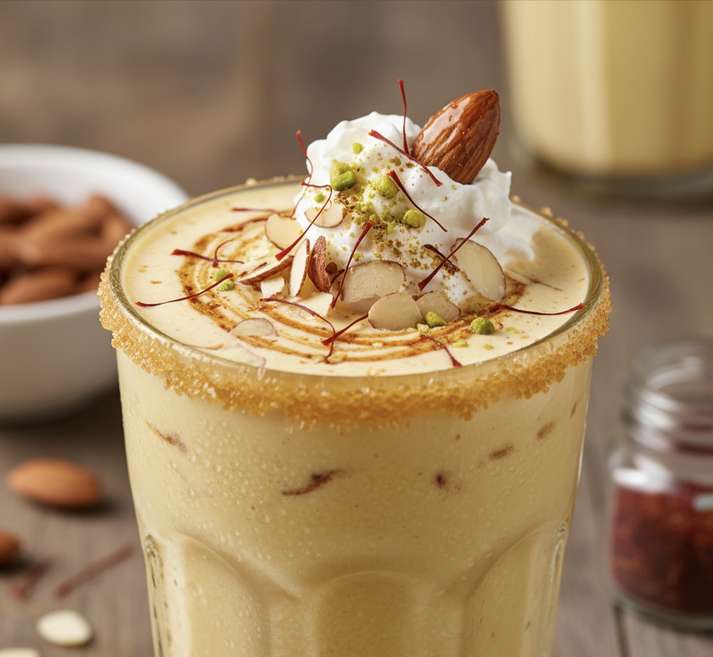 केसर बादाम मिल्क शेक रेसिपी | टेस्टी और हेल्दी Best ड्रिंक 2025