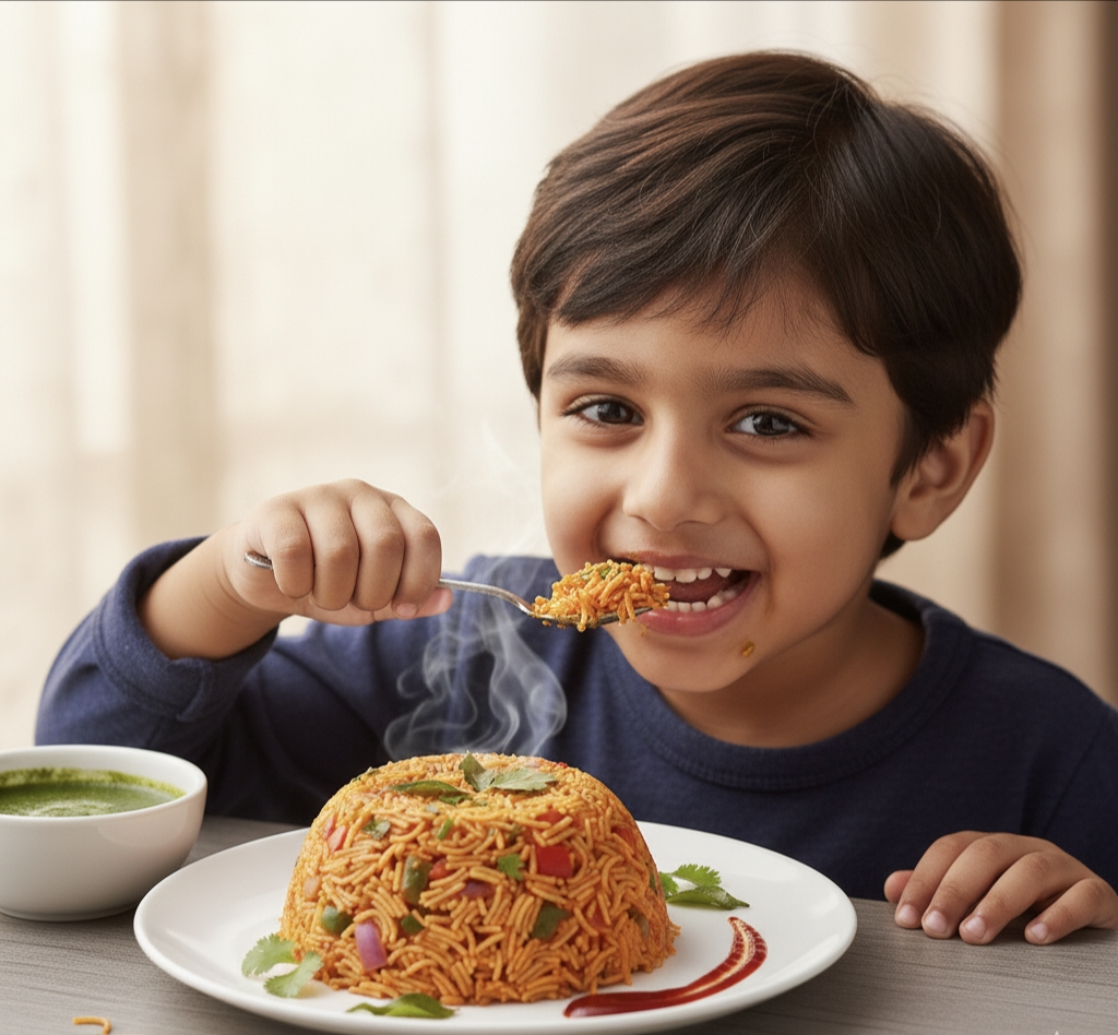शेजवान फ्राइड वर्मिसेली उपमा 20 मिनट में बनाएं | Spicy Vermicelli Upma Best Recipe