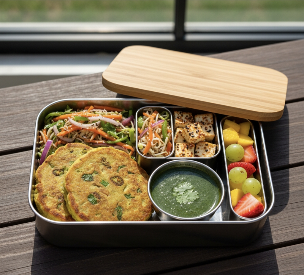 पावर हाउस हरी मूंग का न्यू स्टाइल लंचबॉक्स रेसिपी | High Protein Healthy Lunch Idea 2025