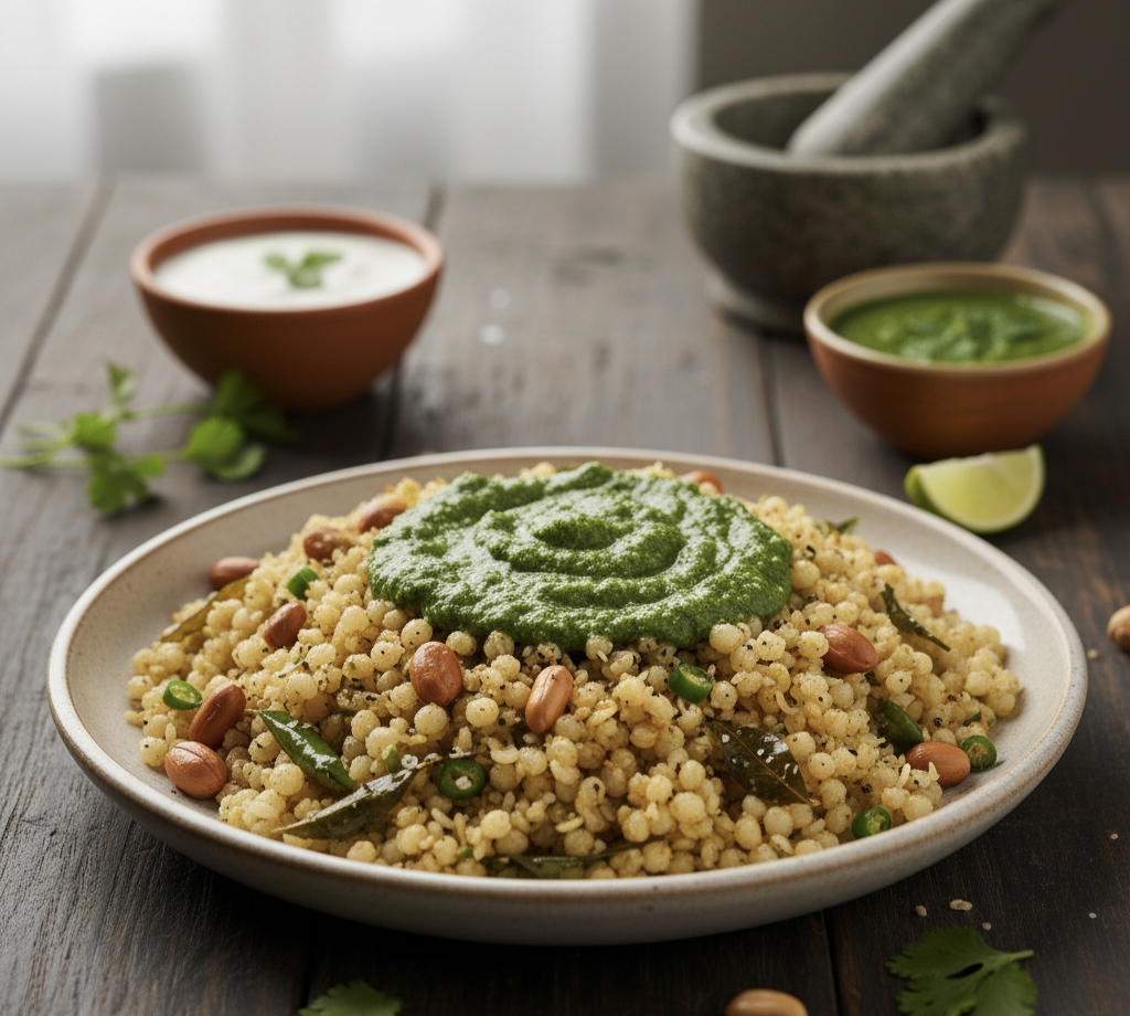 साबूदाना खिचड़ी डिनर के लिए | 15 मिनट में तैयार झटपट Best रेसिपी