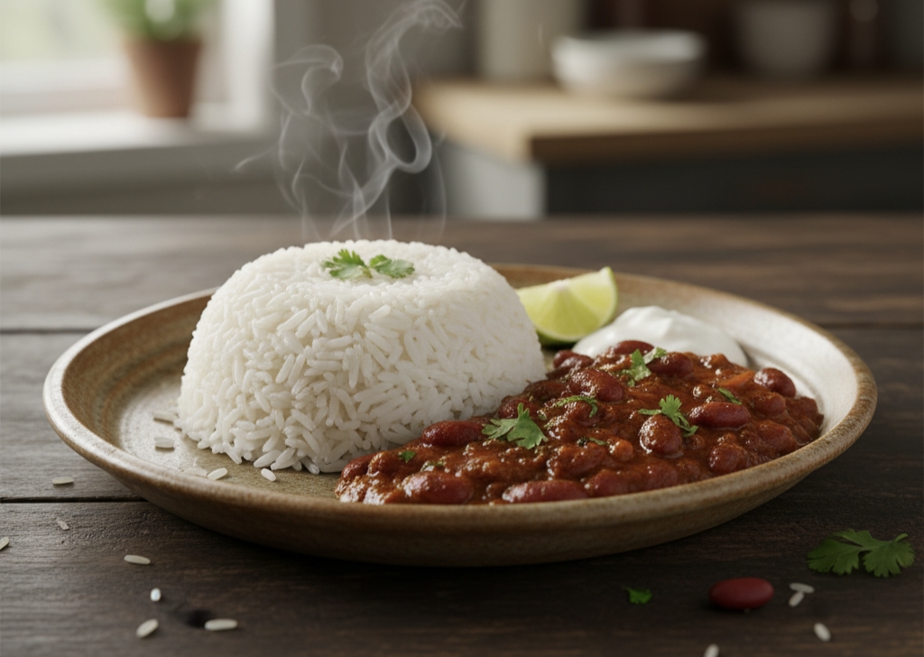 सिंपल राजमा चावल रेसिपी | घर पर बनाएं टेस्टी राजमा Best करी 2025