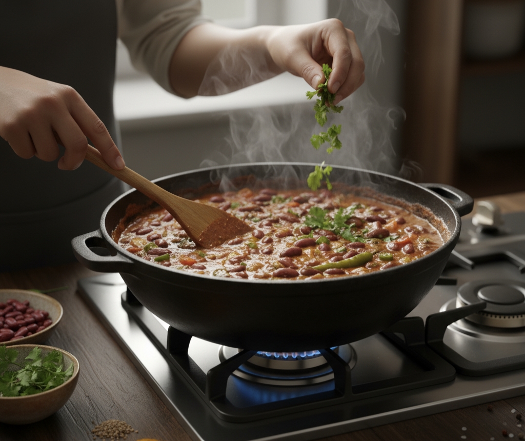 सिंपल राजमा चावल रेसिपी | घर पर बनाएं टेस्टी राजमा Best करी 2025