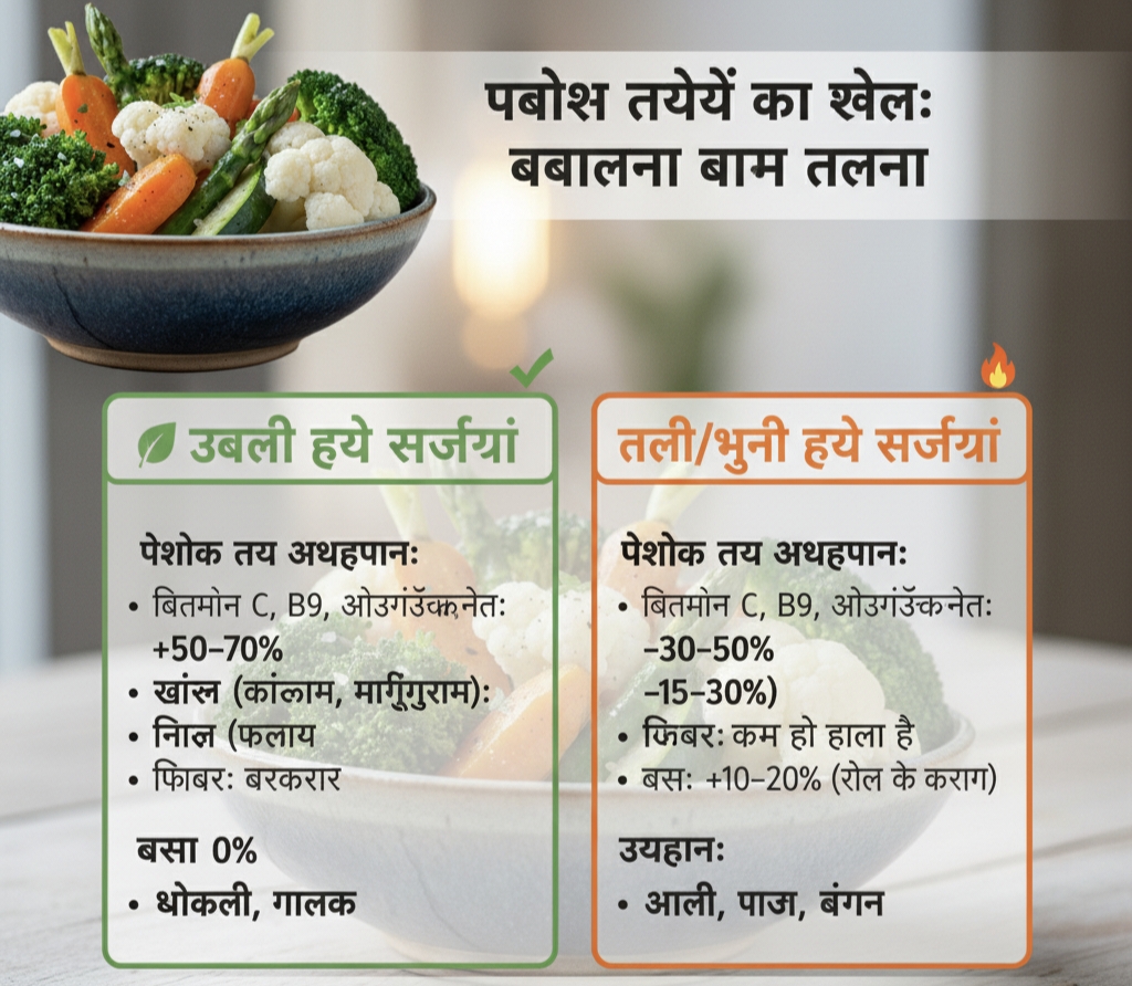 उबली सब्जियों की सब्जी – Boiled Veg Sabzi for Best Dinner 2025