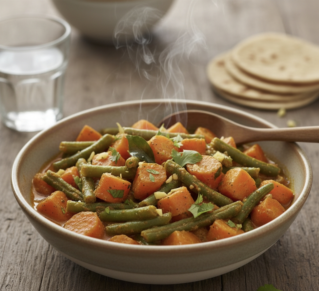 गाजर बीन्स की सब्जी | Gajar Beans ki Sabzi Best Recipe in Hindi 2025