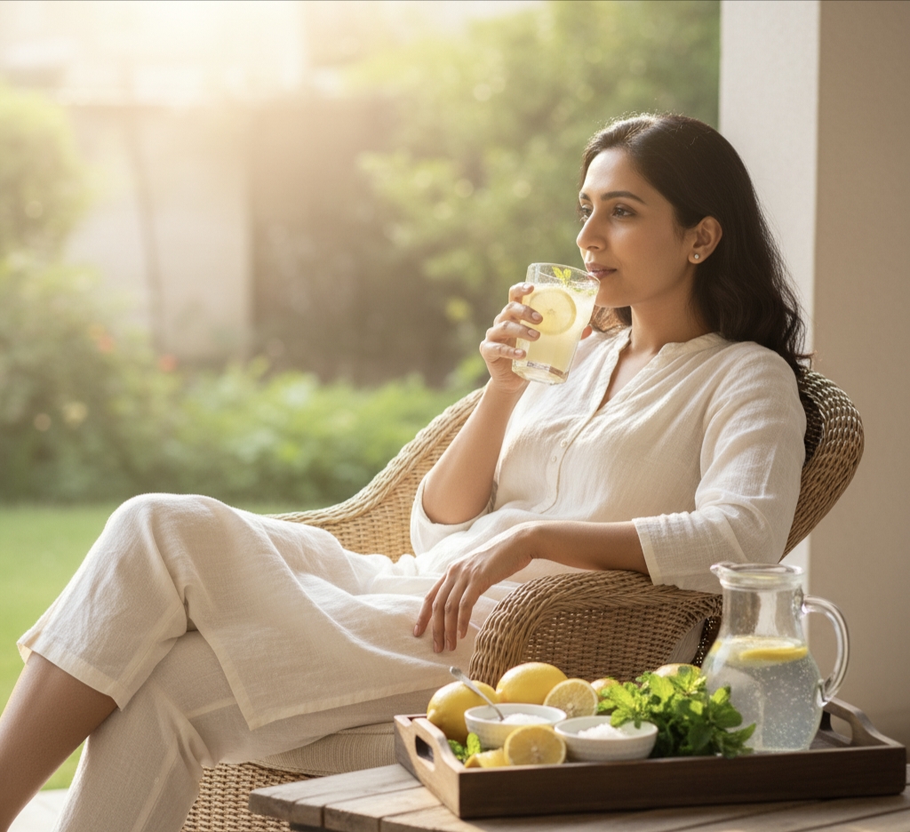 शिकंजी – गर्मियों की सबसे ठंडी और ताज़गी भरी देसी ड्रिंक | Shikanji Best Recipe in Hindi 2025