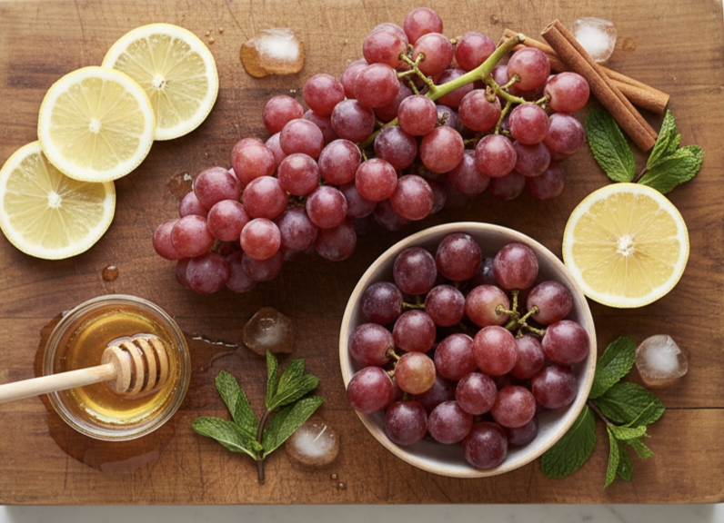 अंगूर का जूस रेसिपी | घर पर बनाएं हेल्दी और टेस्टी अंगूर का जूस | Grape Juice Best Recipe in Hindi 2025