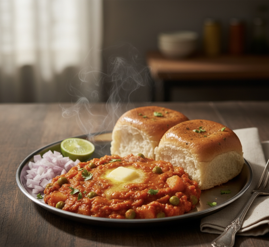 पाव भाजी रेसिपी | मुंबई स्टाइल पाव भाजी बनाने का आसान तरीका | Pav Bhaji Best Recipe in Hindi 2025