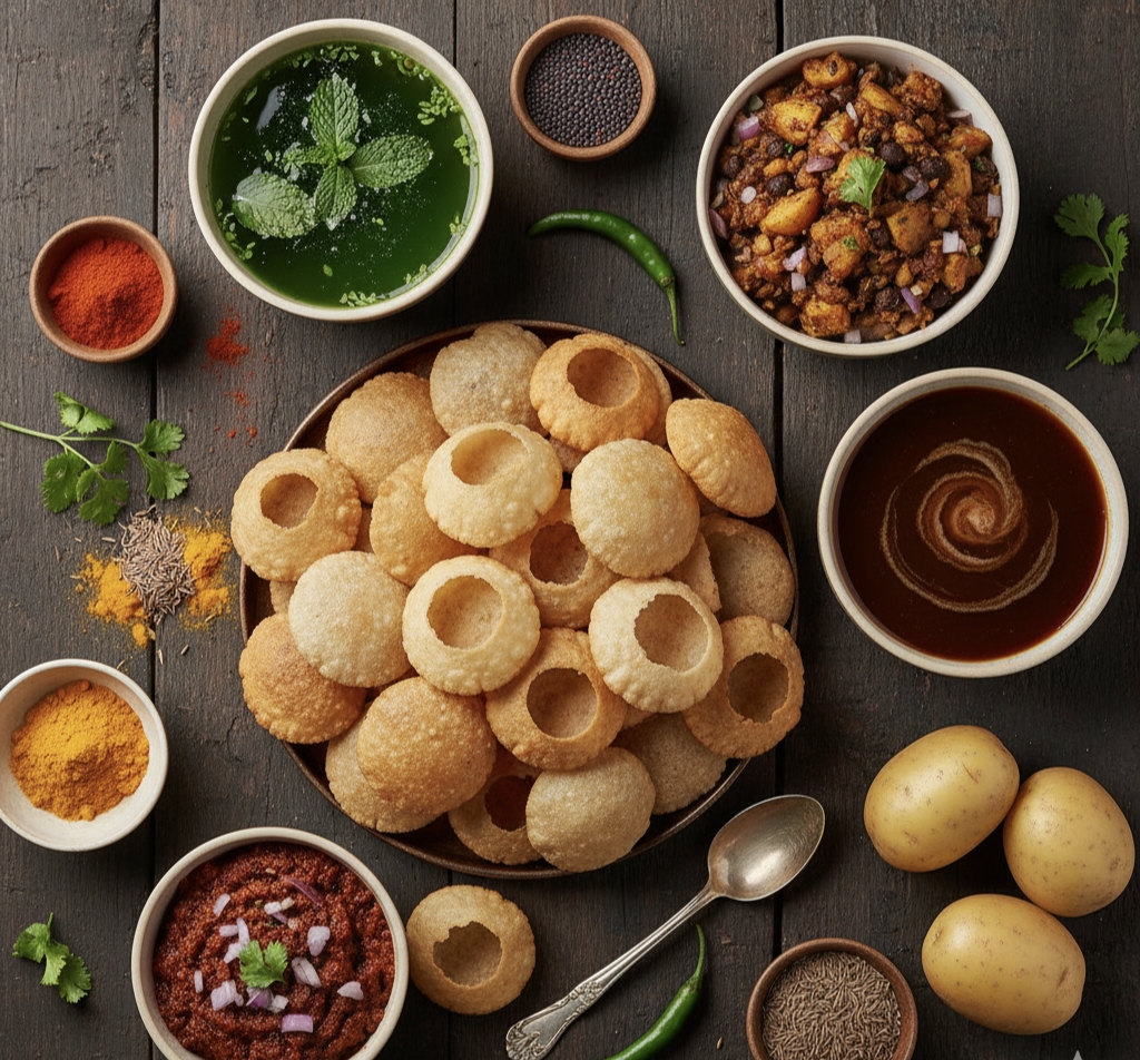 पानी पूरी बनाने की संपूर्ण गाइड | Pani Puri Best Recipe in Hindi | घर पर बनाएं गोलगप्पे का असली स्वाद 2025