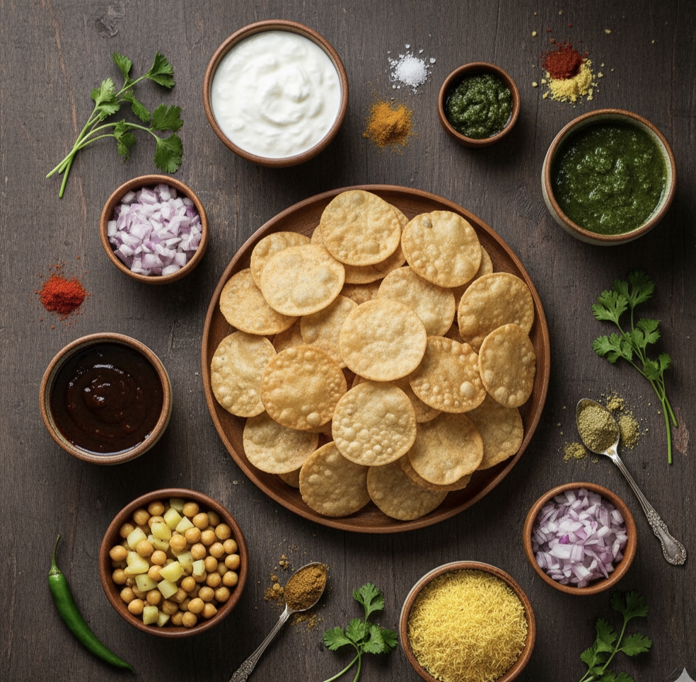 पापड़ी चाट रेसिपी | Papdi Chaat Best Recipe in Hindi | घर पर बनाएं स्वादिष्ट पापड़ी चाट 2025