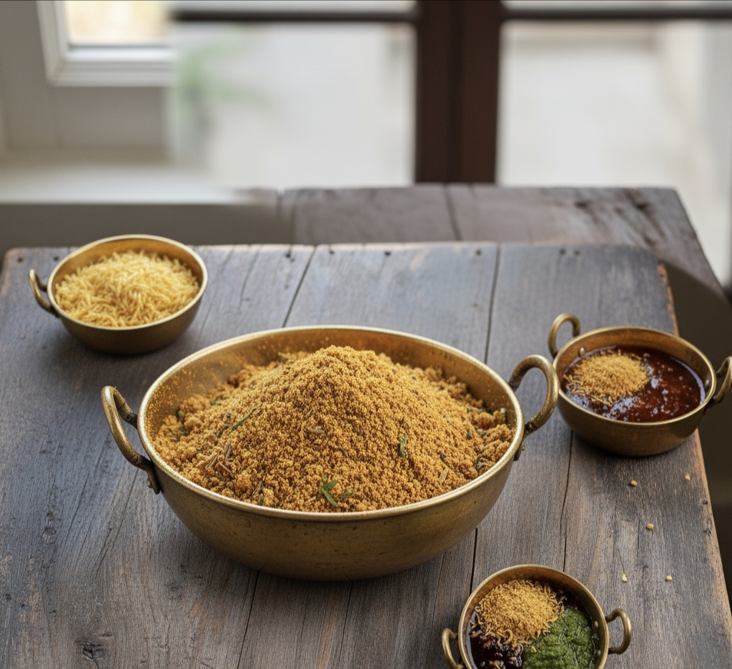 बेलपुरी मसाला रेसिपी – घर पर बनाएं खट्टा-मीठा स्ट्रीट स्टाइल स्वाद Best 2025