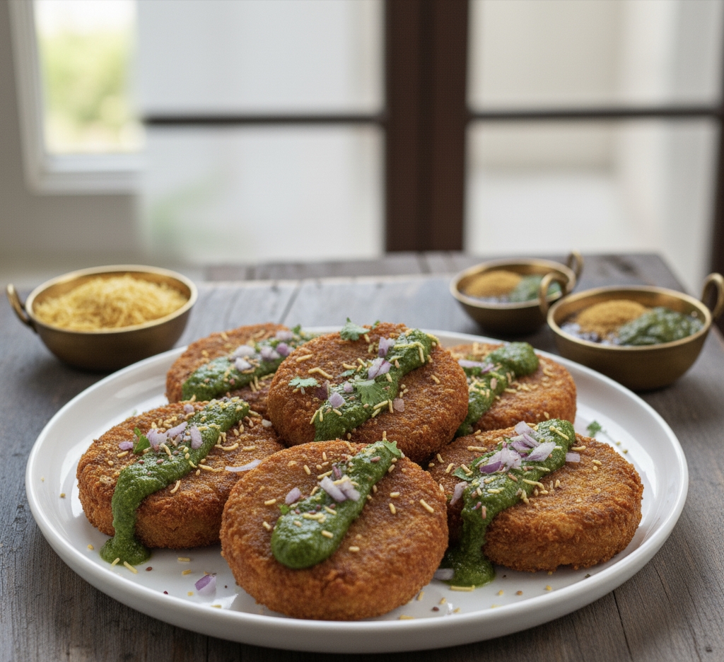 आलू टिक्की मसाला – Street Style Aloo Tikki Masala Best Recipe | TazzaGuide 2025