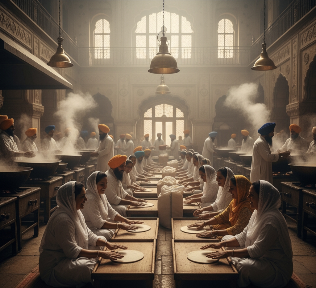 लंगर के लिए पूरी और सब्ज़ी | Langar Wali Puri Sabzi Best Recipe 2025