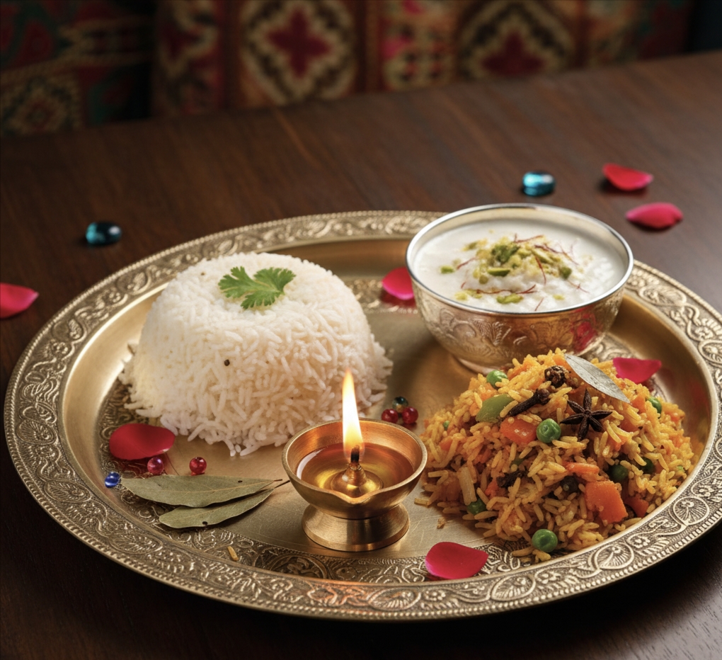गुरुपरब के लिए फेस्टिव राइस आइडियाज | सात्विक भोग चावल 2025