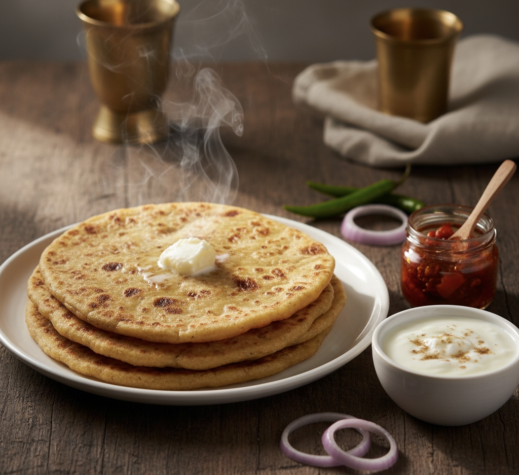 घर पर बनाएं पराठा और दही का कॉम्बिनेशन|Paratha Dahi Best Recipe 2025