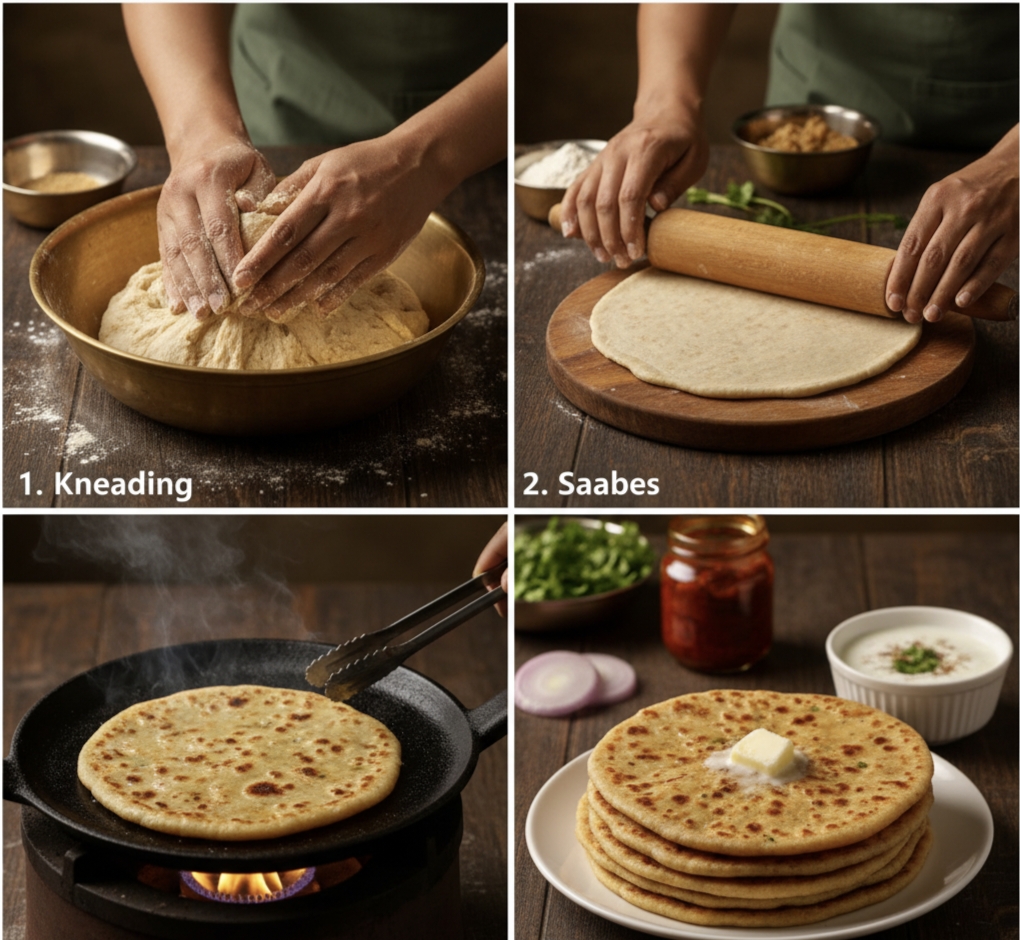 घर पर बनाएं पराठा और दही का कॉम्बिनेशन|Paratha Dahi Best Recipe 2025