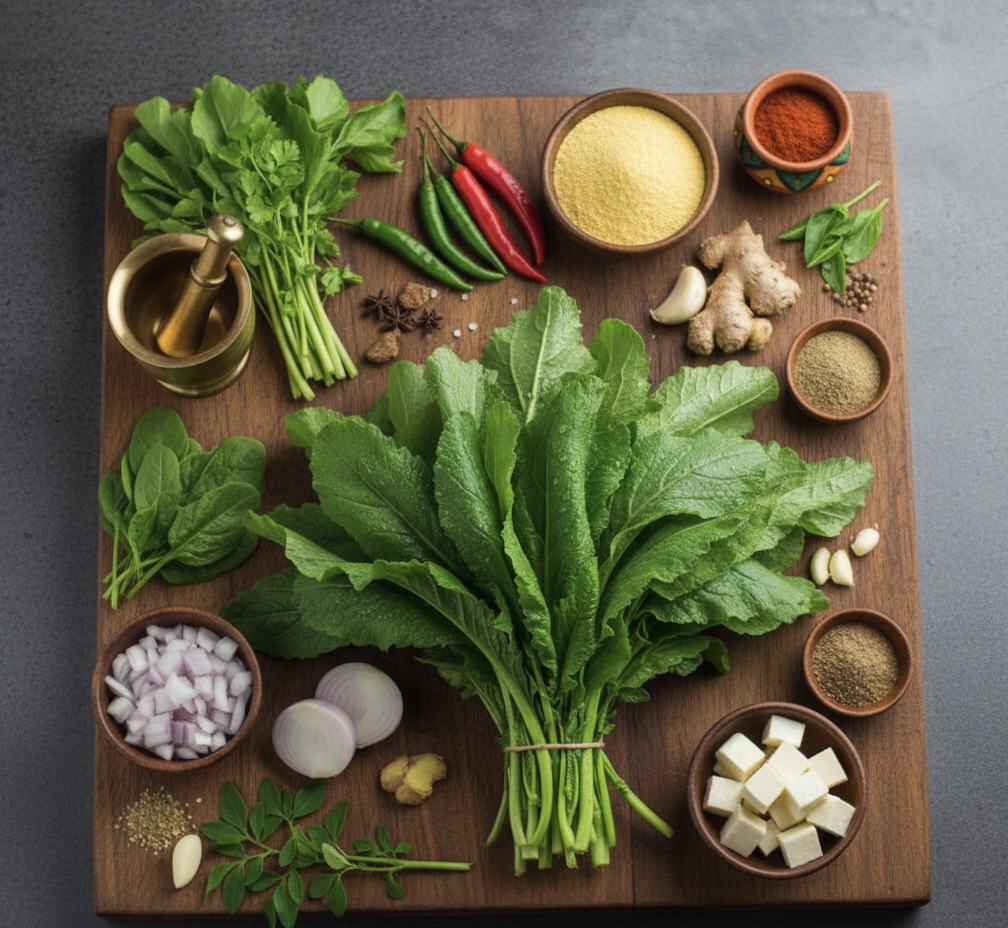 सरसों का साग वसंत पंचमी के लिए कैसे बनाए | Traditional Sarson Ka Saag Recipe