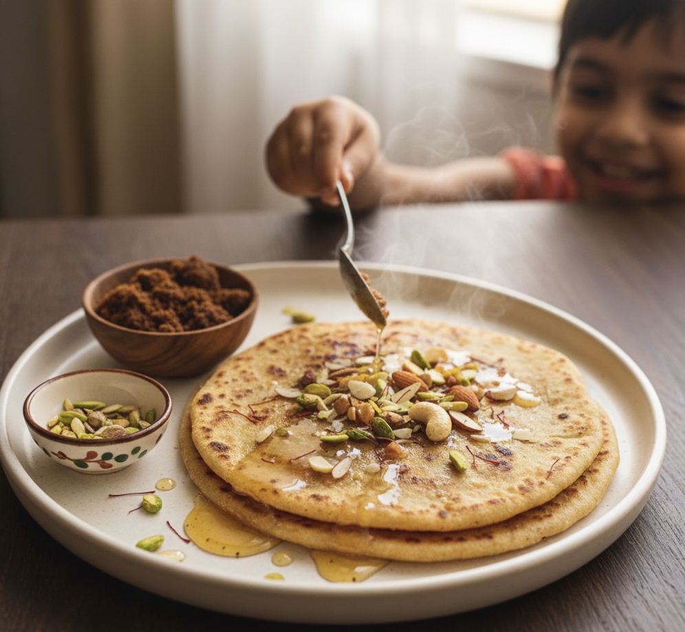 केसर पराठा रेसिपी | Kesar Paratha for Basant Panchami Best Breakfast 2026