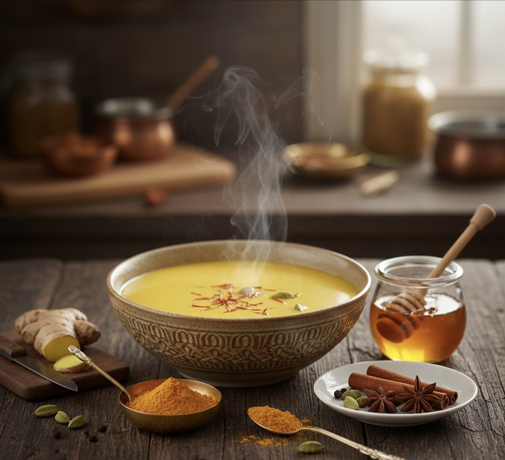 हल्दी मिल्क वसंत पंचमी के लिए हेल्दी ड्रिंक कैसे बनाए | Haldi Milk Best Recipe 2026