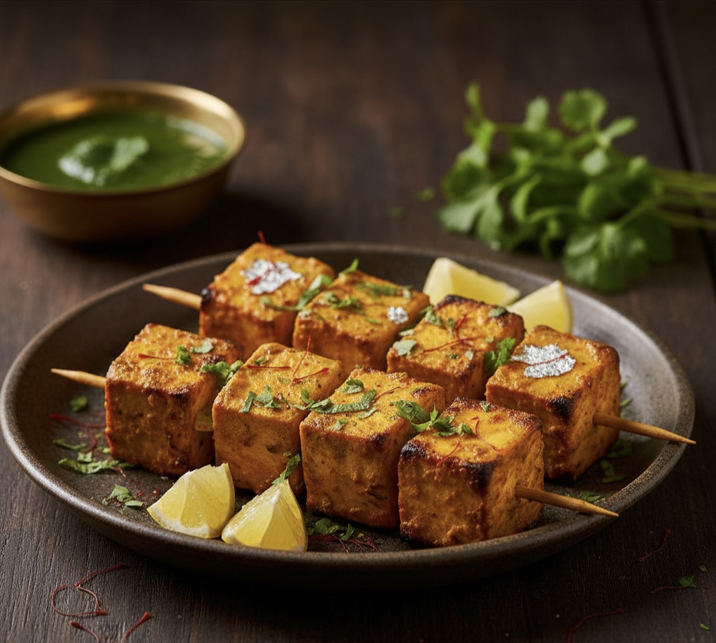 केसर पनीर टिक्का वसंत पंचमी पार्टी डिश कैसे बनाएं l Basant Panchami Special Kesar Paneer Tikka | Easy Party Recipe 2026