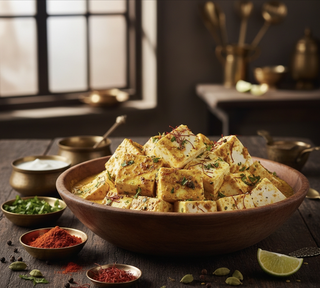 केसर पनीर टिक्का वसंत पंचमी पार्टी डिश कैसे बनाएं l Basant Panchami Special Kesar Paneer Tikka | Easy Party Recipe 2026