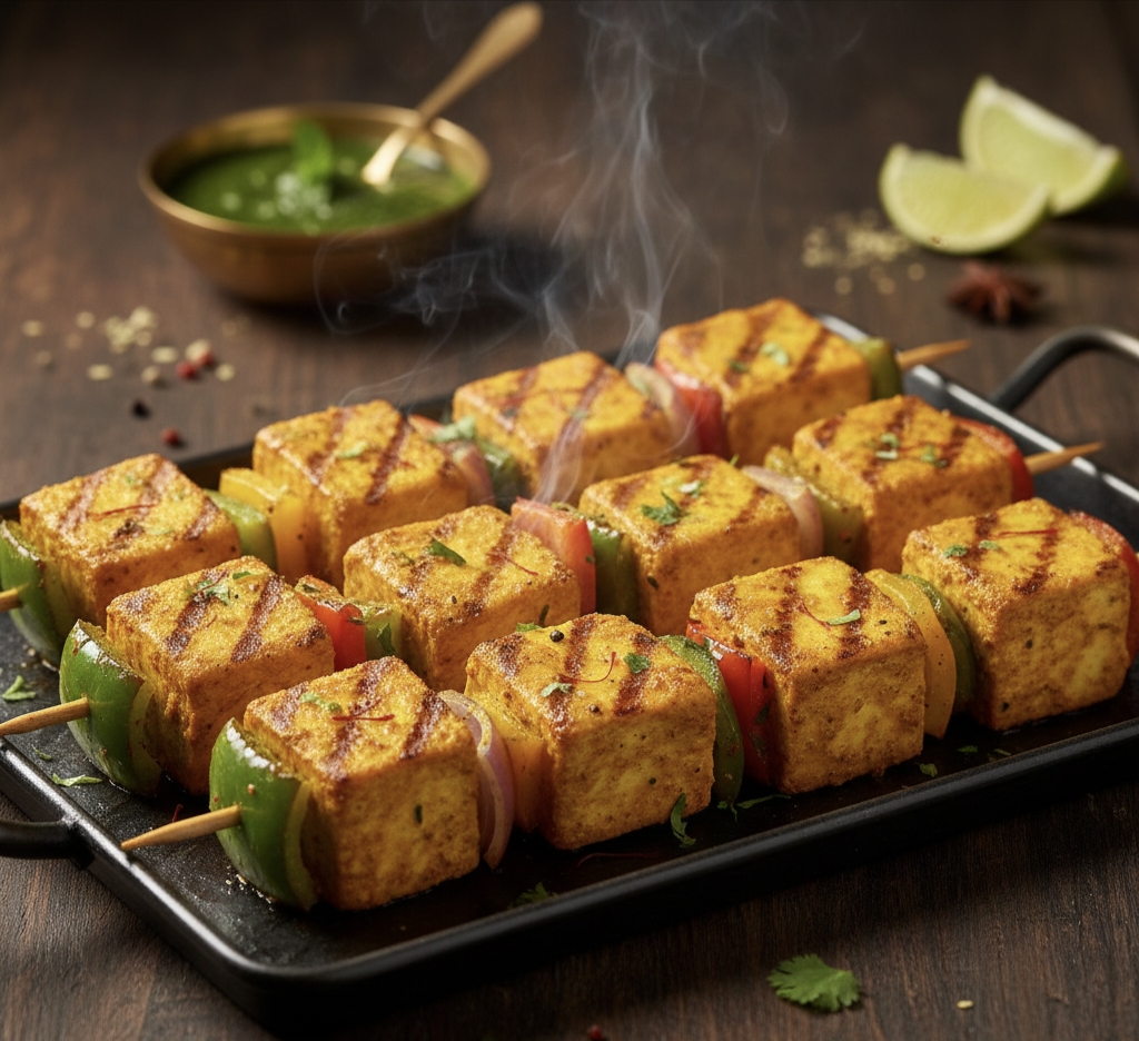 केसर पनीर टिक्का वसंत पंचमी पार्टी डिश कैसे बनाएं l Basant Panchami Special Kesar Paneer Tikka | Easy Party Recipe 2026