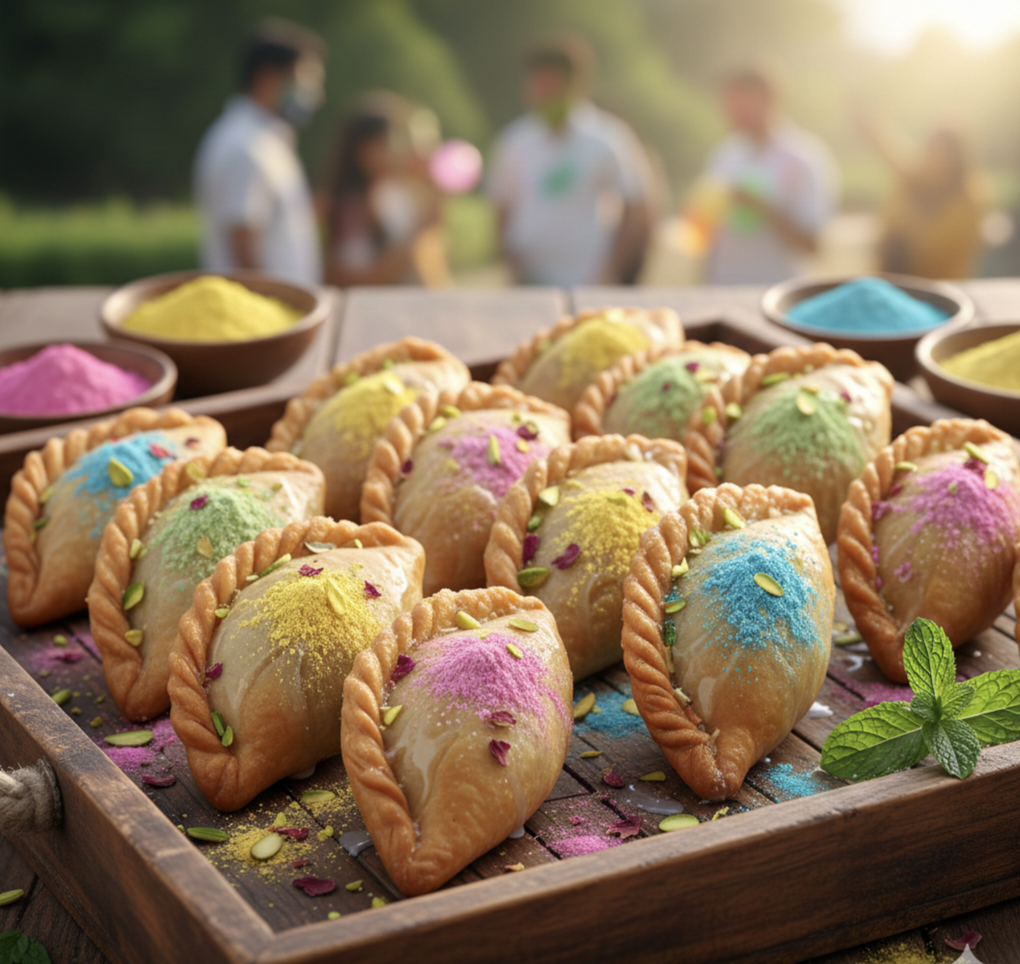 होली पर गुजिया के प्रकार | Types of 5 Best Gujiya for Holi Festival