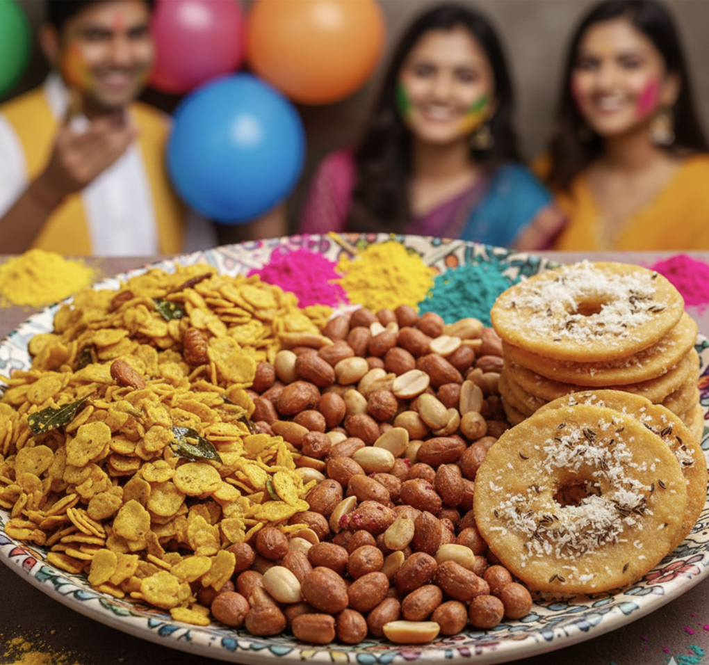 होली पर नमकीन क्या बनाएं | Holi Special Namkeen Ideas 2026