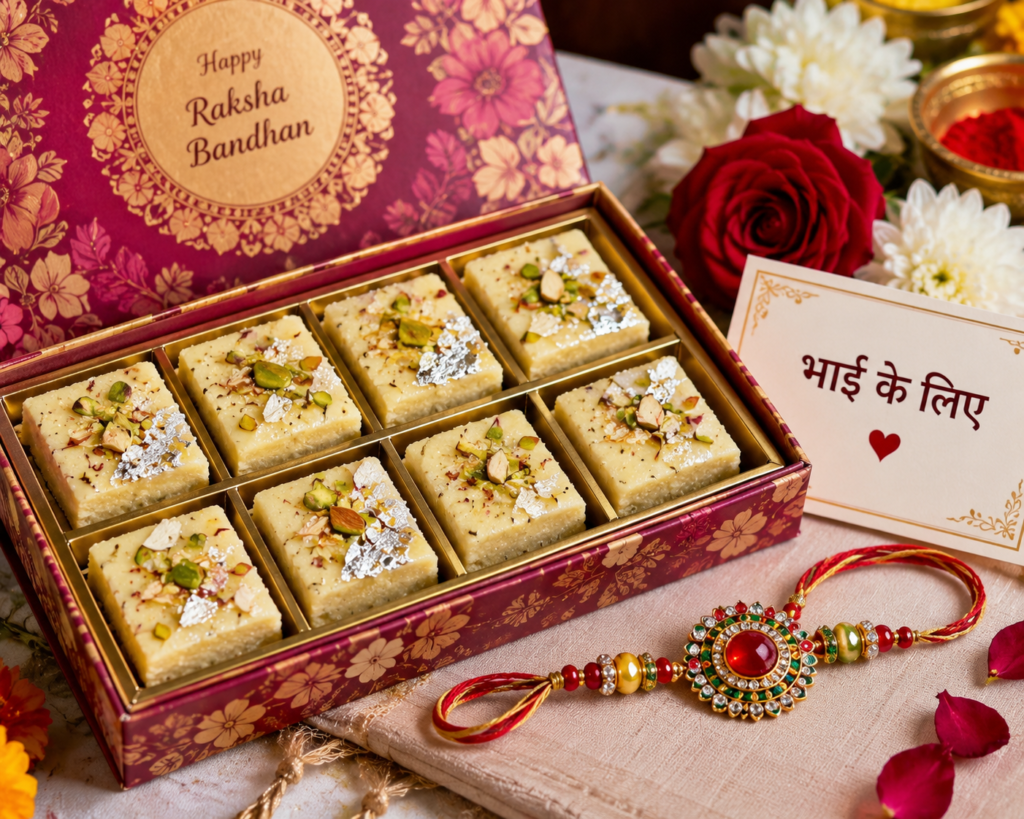 भाई के लिए बनाएं घर की स्पेशल मिठाई